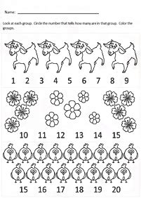 Simple Math Worksheets