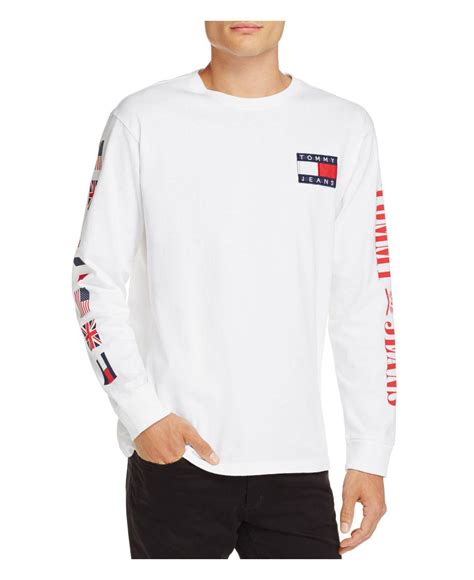 Tommy hilfiger logo tape long sleeve t shirt - Ladies dresses near me ...