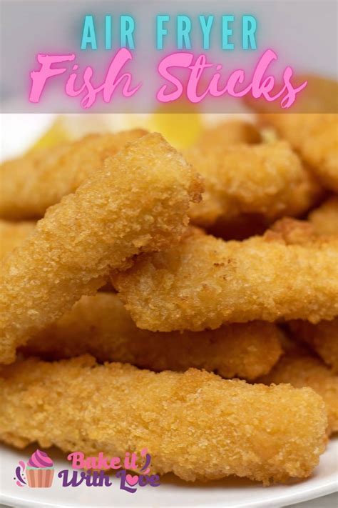 Air Fryer Frozen Fish Sticks (Super Easy & Crispy) | Bake It With Love