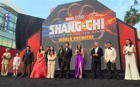 Cast and Crew || World Premiere Shang-Chi and the Legend of the Ten Rings || August 16, 2021 ...