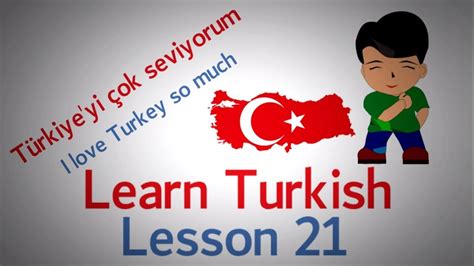 Learn Turkish Lesson 21 - Conversation Phrases (Part 1) - YouTube