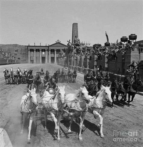 The Chariot Race From Ben Hur Photograph by Bettmann - Fine Art America