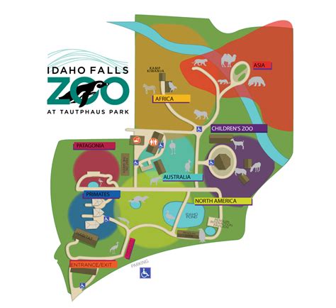 Zoo Map | Idaho Falls, ID