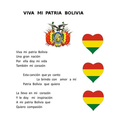 Canción Viva Mi Patria Bolivia