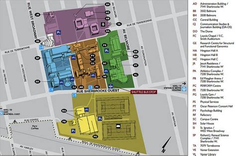 Univ Of Notre Dame Campus Map