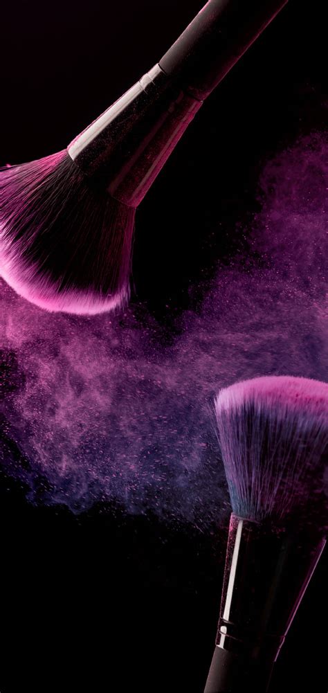 Download Black And Purple Aesthetic Makeup Wallpaper | Wallpapers.com