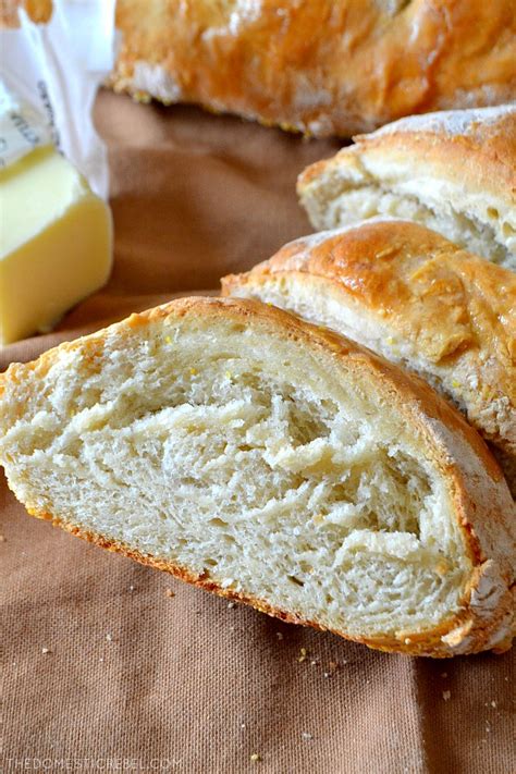 Perfect & Easy Crusty, Soft French Bread | The Domestic Rebel