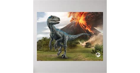 Jurassic World | Blue Poster | Zazzle