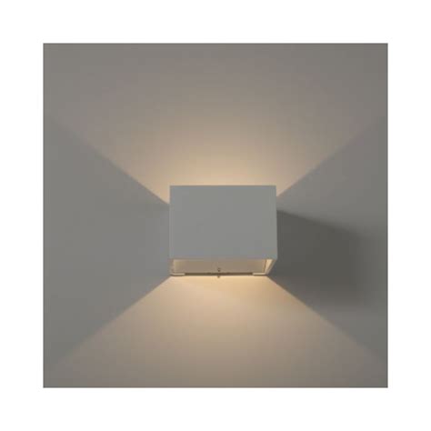 KSR Lighting Kube 5W 3000K LED Wall Light (White) KSR7256WH UK