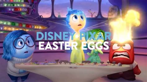 Pixar Released a Video Sharing Their Favorite Hidden Easter Eggs | Chip and Company