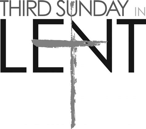 THIRD SUNDAY OF LENT –B - Blog Title - SMM India