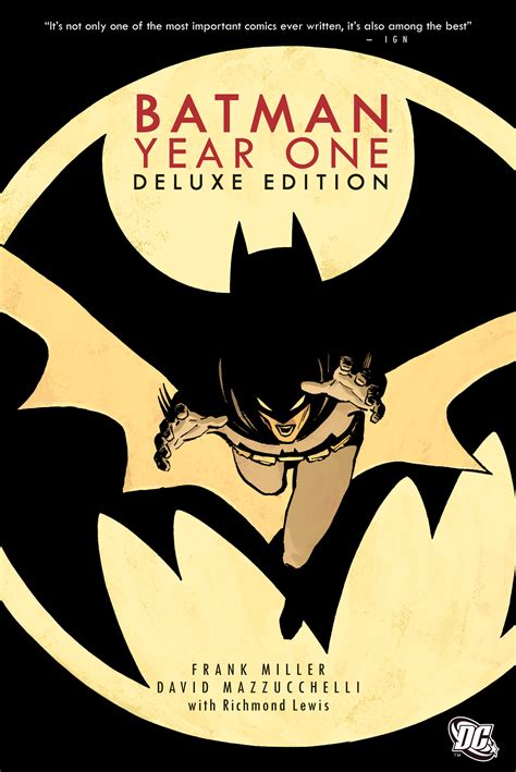 Batman Year One Deluxe Edition New Printing Due On March 14th