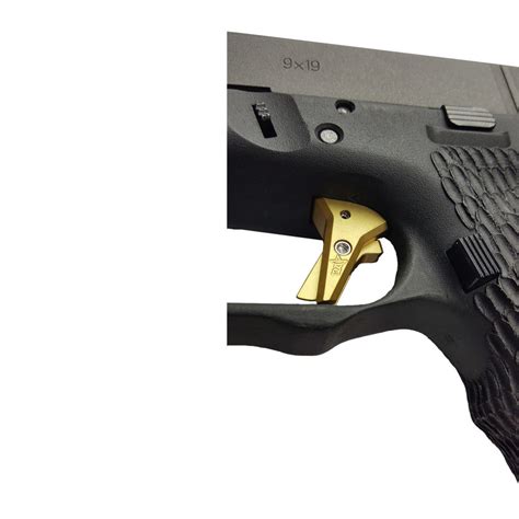 Elite Pro-Carry Trigger, Gold, Fits Glock 17-35 Gen 1-4