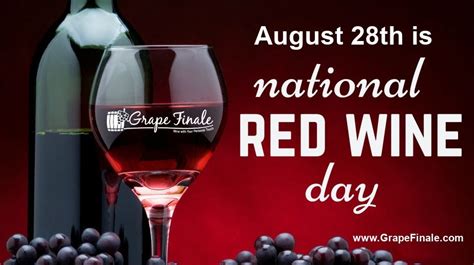 Celebrate National Red Wine Day