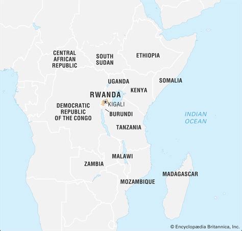 Rwanda On World Map | Carolina Map