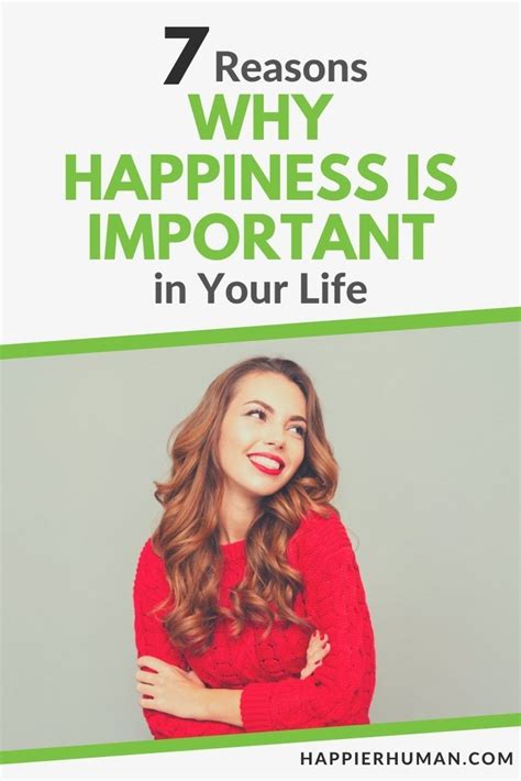 7 Reasons Why It's Important to Focus on Your Happiness - Happier Human