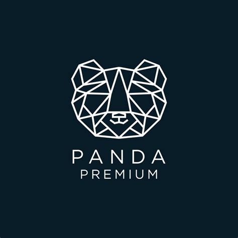 Panda design icon logo template 13785636 Vector Art at Vecteezy