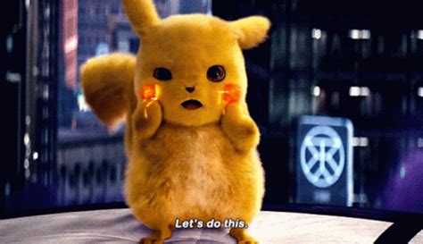 Detective Pikachu Lets Do This GIF - Detective Pikachu Lets Do This Pikachu - Discover & Share GIFs