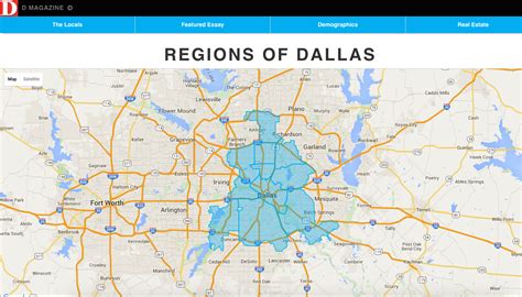 Navigating Dallas: A Comprehensive Guide To Neighborhood Maps ...