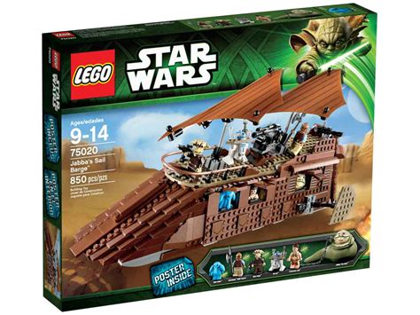 Amazon.com: LEGO Star Wars Jabbas Sail Barge 75020: Toys & Games