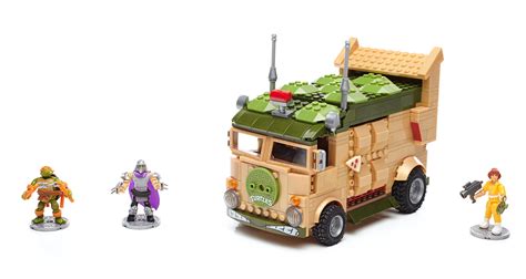 Mega Bloks Teenage Mutant Ninja Turtles Classic Series Party Wagon ...