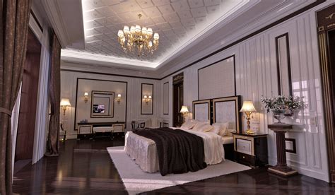 INDESIGNCLUB - Classic Bedroom interior design in Traditional style