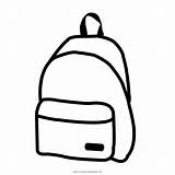 Clipart backpack coloring Page Picture 382651 clipart  sketch template