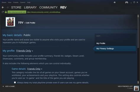 How to change Steam Privacy settings - gHacks Tech News