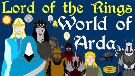 Lord of the Rings: Complete World of Arda | Geography, History, Cultures | All Ages - YouTube