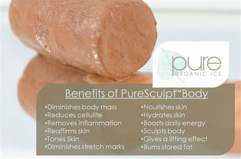 Hieloterapia / Ice Sculpting Therapy Benefits of PureScupt Body & Facial www.pureorganicice.com ...