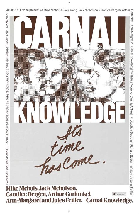 Carnal Knowledge (1971) | Candice bergen, Mike nichols, Jack nicholson