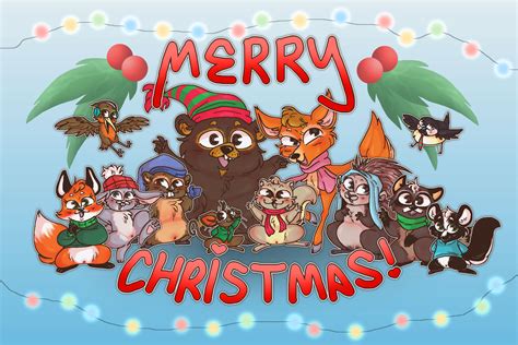 Woodland Critter Christmas !!! by PiXieChaan on DeviantArt