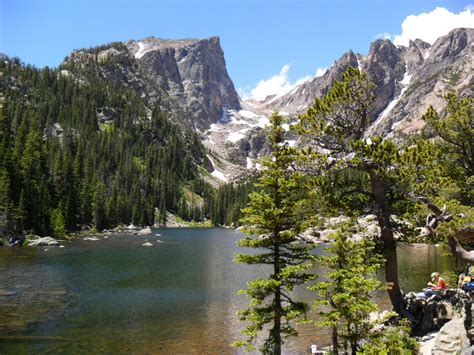 RMNP ~ Hallet's Peak from Emerald Lake | Rocky mountains colorado, Camping images, Mountain camping