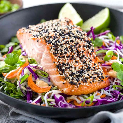 Sesame Salmon - Jessica Gavin