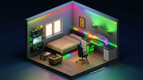 Anyone know what is the app used to make this razer 3d bedroom? : r/razer