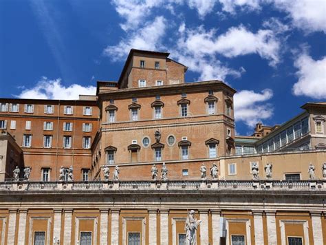 Apostolic Palace in the Vatican Stock Image - Image of architecture ...