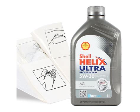 Buy Shell Helix Ultra Professional AG 5w-30 Pure Plus Fully Synthetic Engine Oil dexos2 ...