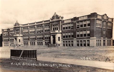 Bemidji Minnesota High School Real Photo Antique Postcard K48685 - Mary ...