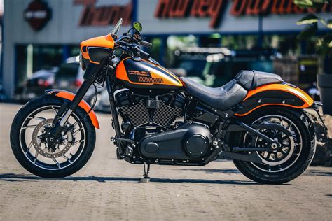 Thunderbike Orangeglide | customized H-D Softail Sport Glide FLSB