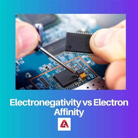 Electronegativity vs Electron Affinity: Difference and Comparison