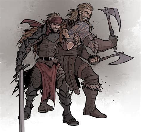 Mercenaries by HolyVarus on DeviantArt | Fantasy character design, Character art, Character design