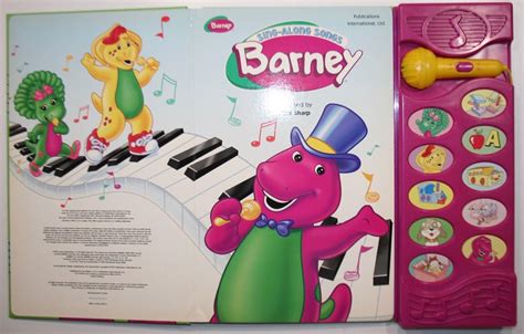 Barney Sing-Along Songs Book with Microphone Plays 10 Songs | #1927111968