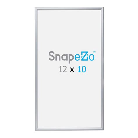 12x20 Silver SnapeZo Snap Frame - 1.2x22 Profile - Wellnestcares