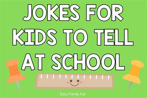 School Jokes For Kids