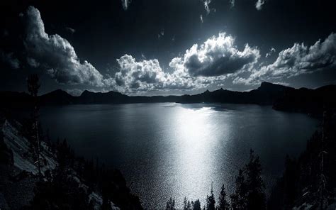 Lake at Night Wallpapers - Top Free Lake at Night Backgrounds - WallpaperAccess