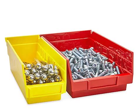 Plastic Bins, Plastic Storage Bins, Shelf Bins in Stock - ULINE - Uline