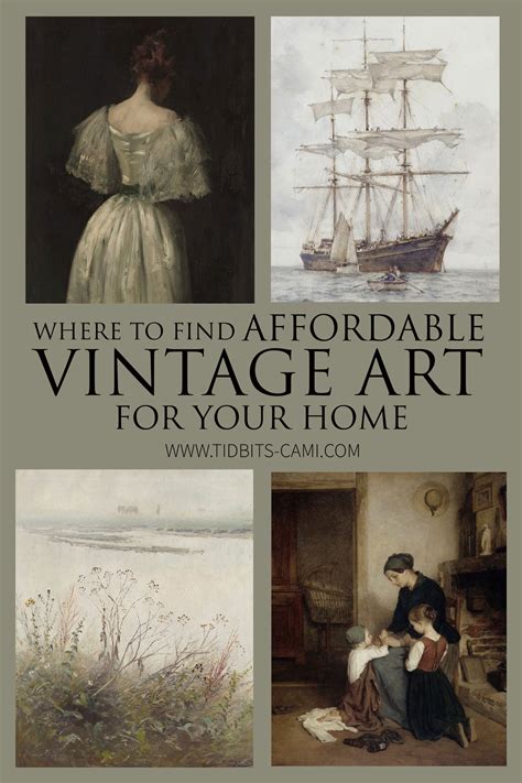 Vintage Artwork: Where to Buy Wall Art Online | TIDBITS