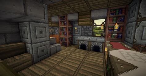 Fantasy-Medieval house[Practice#3][Interiors]WITH DOWNLOAD! Minecraft Project