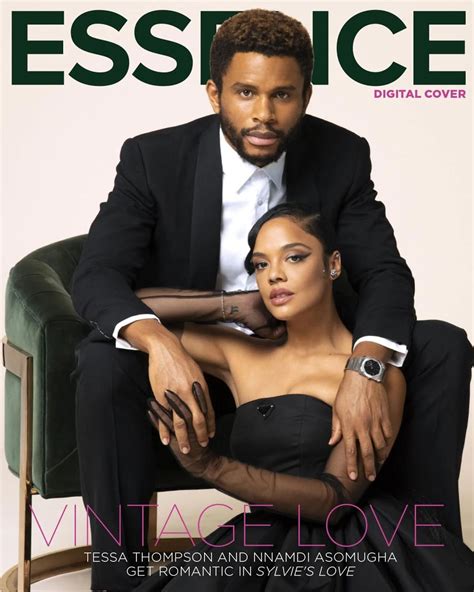 Tessa Thompson & Nnamdi Asomugha Are Enchanting On The Cover of Essence Magazine's Digital Issue ...