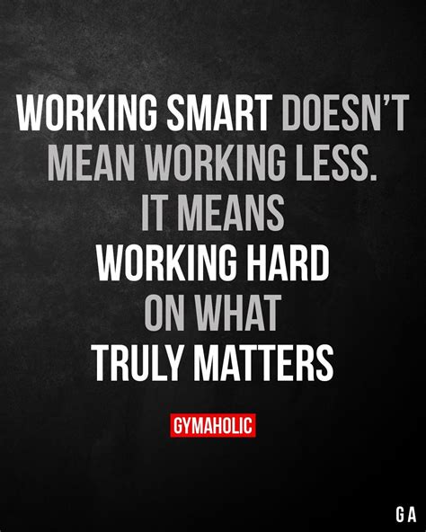 Motivation Work Smarter Not Harder Quotes - ShortQuotes.cc